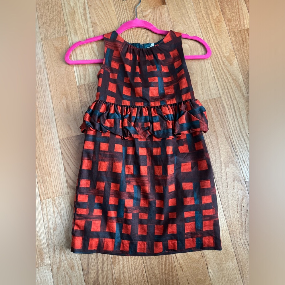 Crewcuts Red and Black Dress